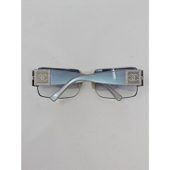 Rare Chanel- 4095-B Rainbow Abalone Shell Purple Gradiant Sunglasses-62-15-123 - Picture 14 of 15